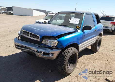 1998 Toyota Rav4 Hardtop from USA, damaged, VIN JT3XP10V1W0010643